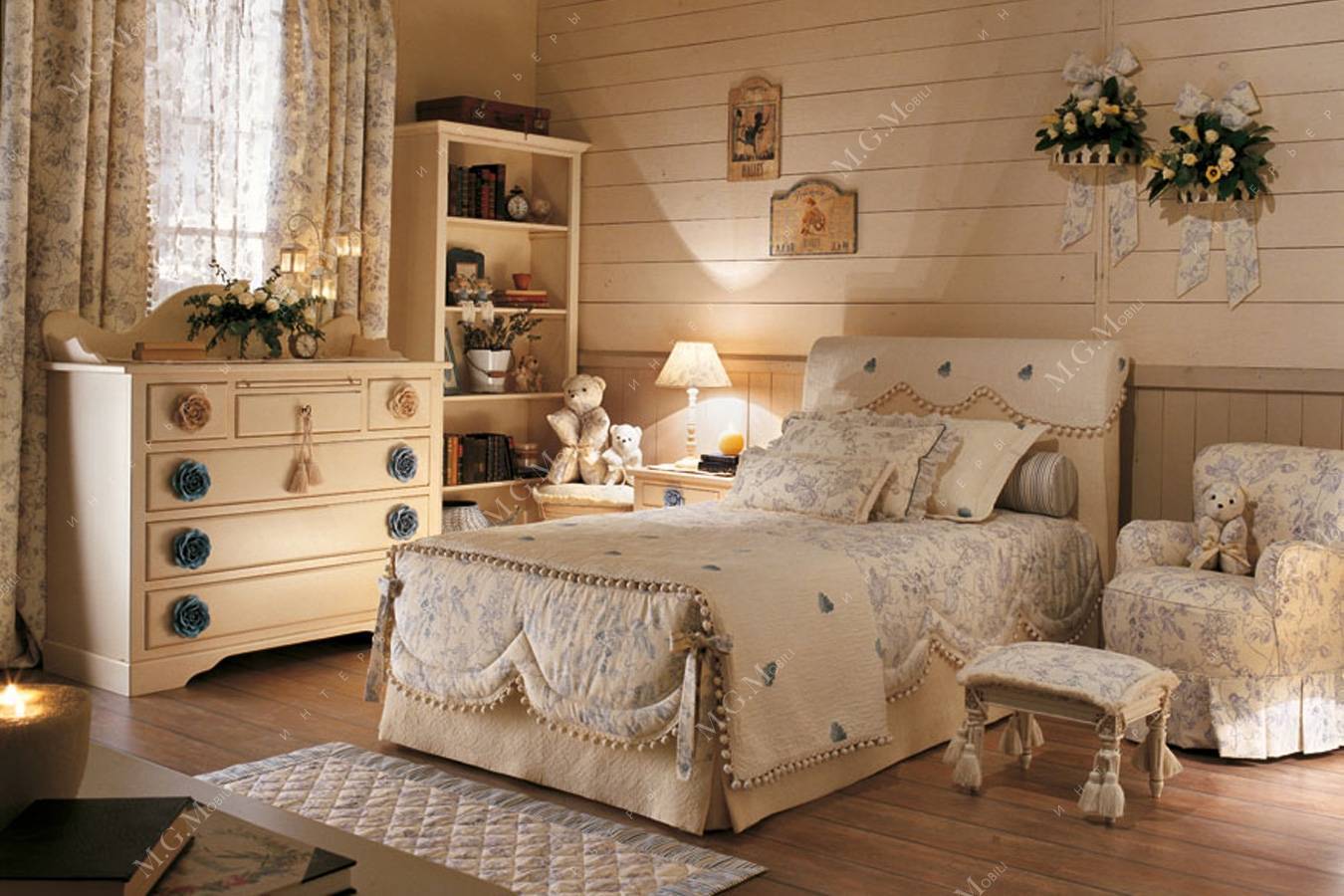 Дизайн спальни в стиле прованс — фото современные идеи
