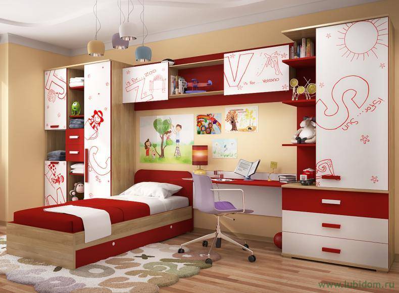 Мебель для детской комнаты, разновидности и их преимущества, материалы