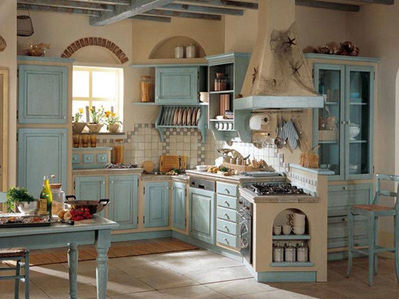 Кухня в деревенском стиле (кантри): советы по оформлению