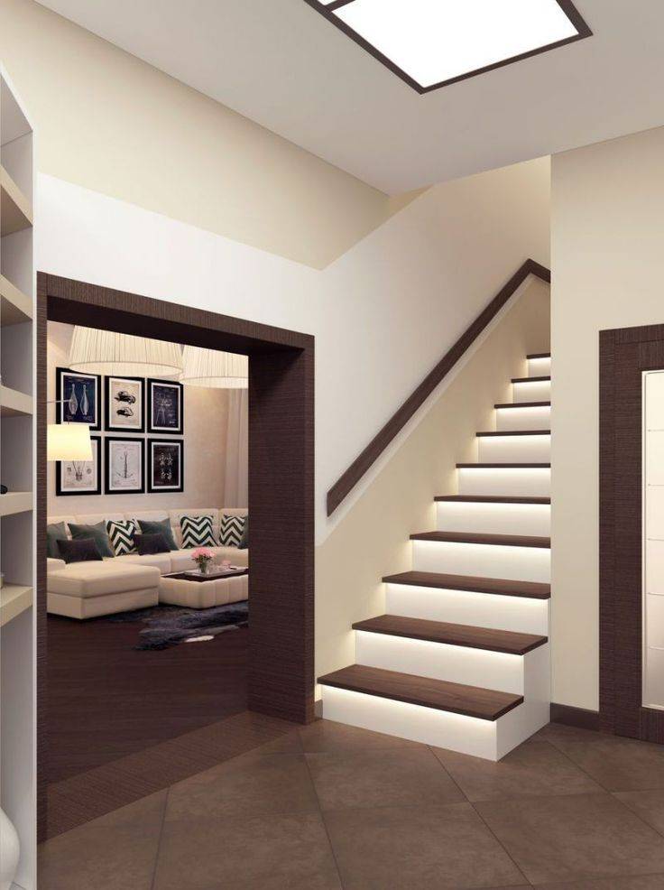 Дизайн интерьера в холле (81 фото): красивое оформление квартиры на втором этаже в частном доме