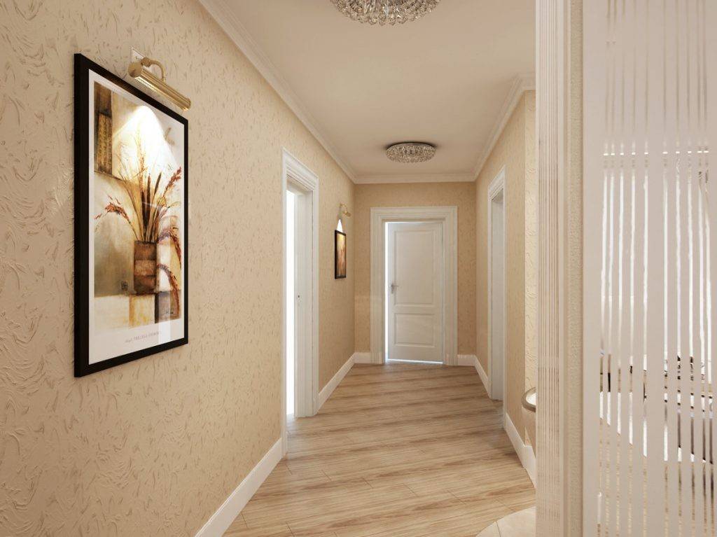 Оформление стен в коридоре (прихожей): 100 лучших вариантов отделки