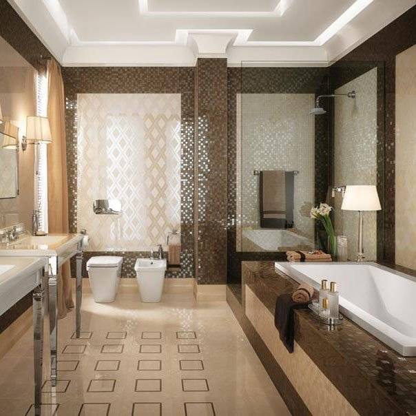 Бежевая ванная комната: спокойные и стильные тона в оформлении + 76 фото идей дизайна