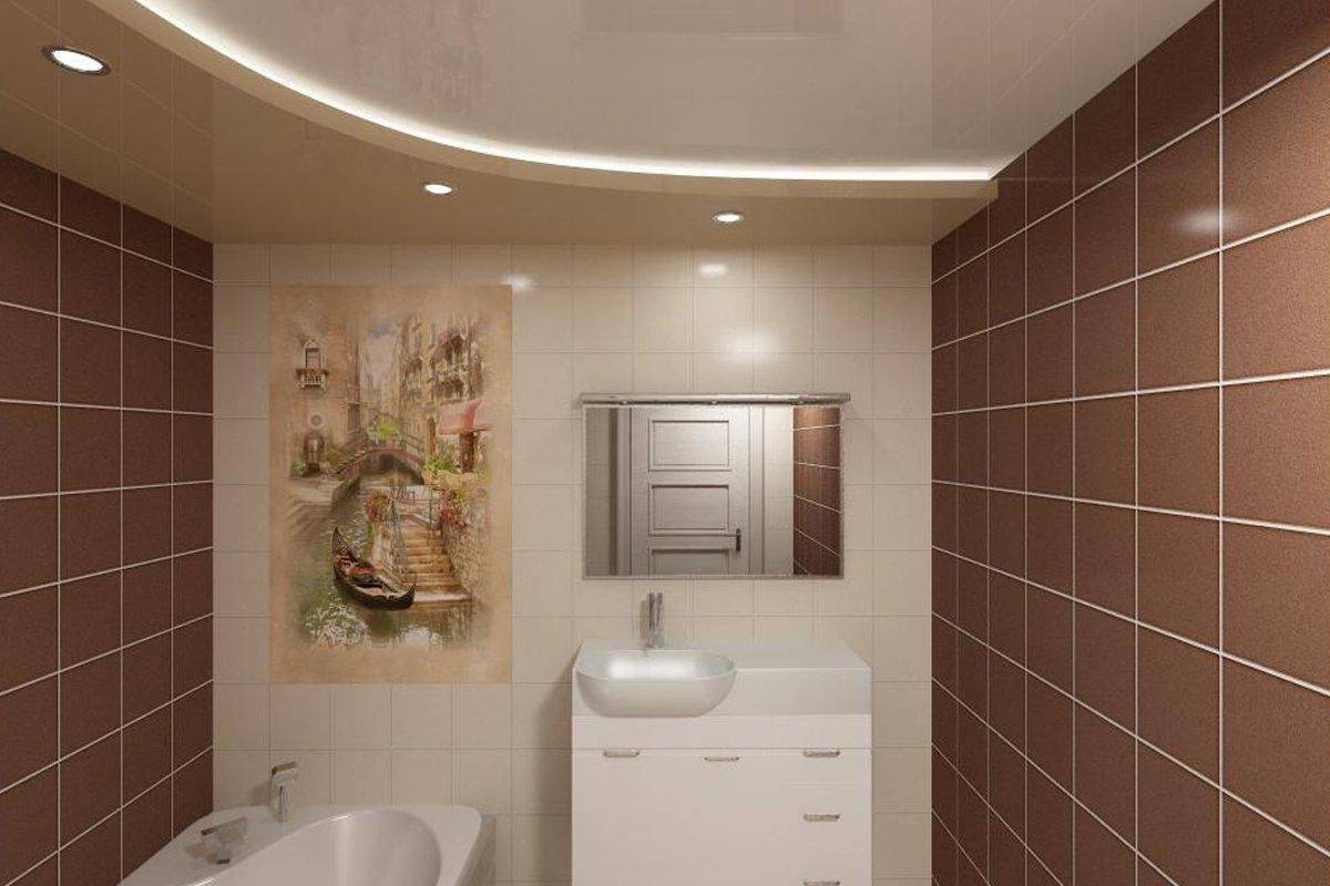 Потолок в ванной комнате - 100 фото идей и новинок стильного дизайнадекор и дизайн интерьера