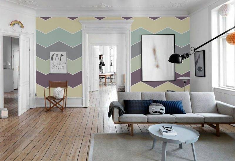 Стены под покраску в интерьере (68 фото): дизайн окрашенных стен в спальне, примеры дизайнерских решений в квартире и деревянном доме