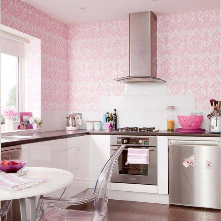 Розовая кухня: реальные фото примеры, практические советы
