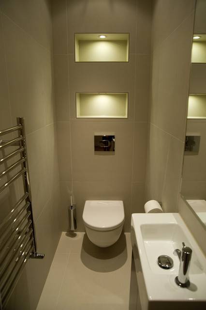 Встроенные шкафы в туалете за унитазом: виды, плюсы и минусы