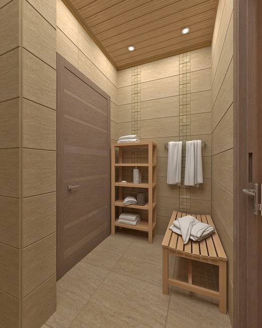 Комната отдыха в бане (52 фото): дизайн интерьера со спальней на втором этаже, отделка внутри бани на даче
