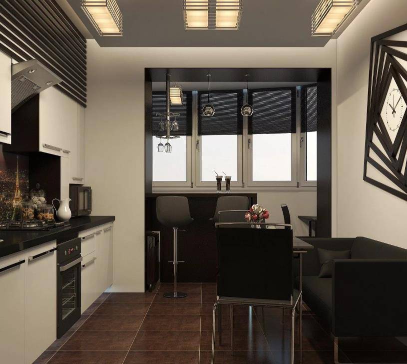 25 идей интерьера кухни с балконной дверью. от 9 до 15 квадратных метров