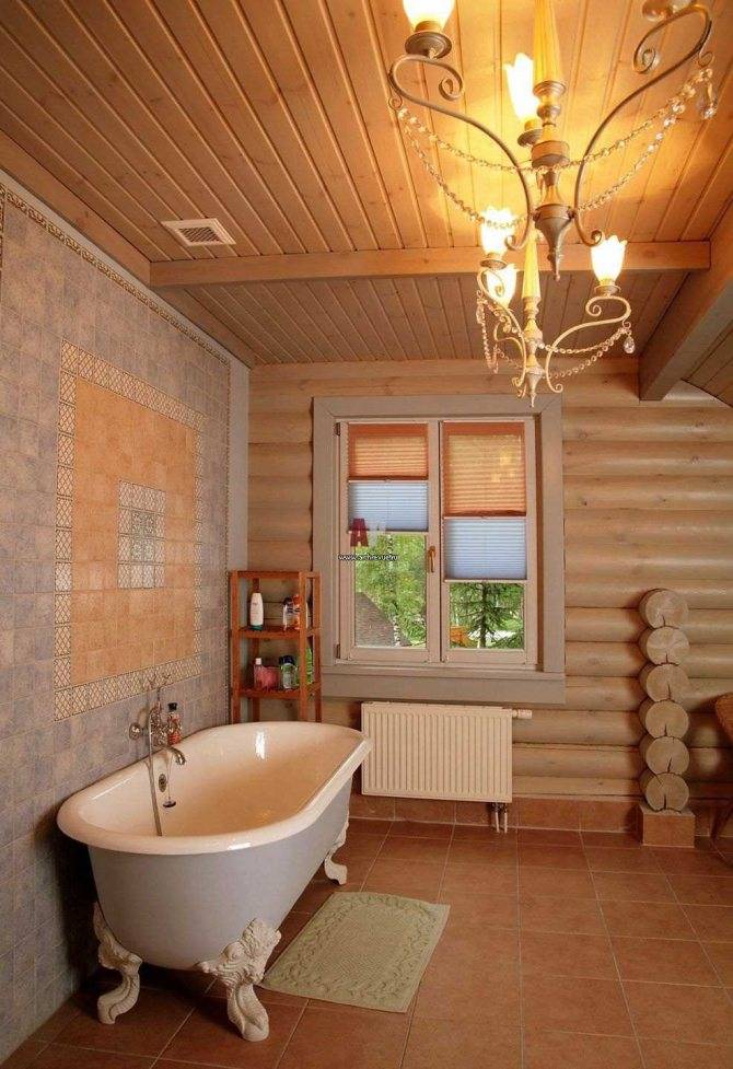 Деревянная ванная | современные варианты дизайна и лучшие сочетания интерьера