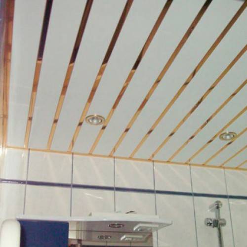 Алюминиевые реечные потолки для ванной: как выбрать и как установить самостоятельно