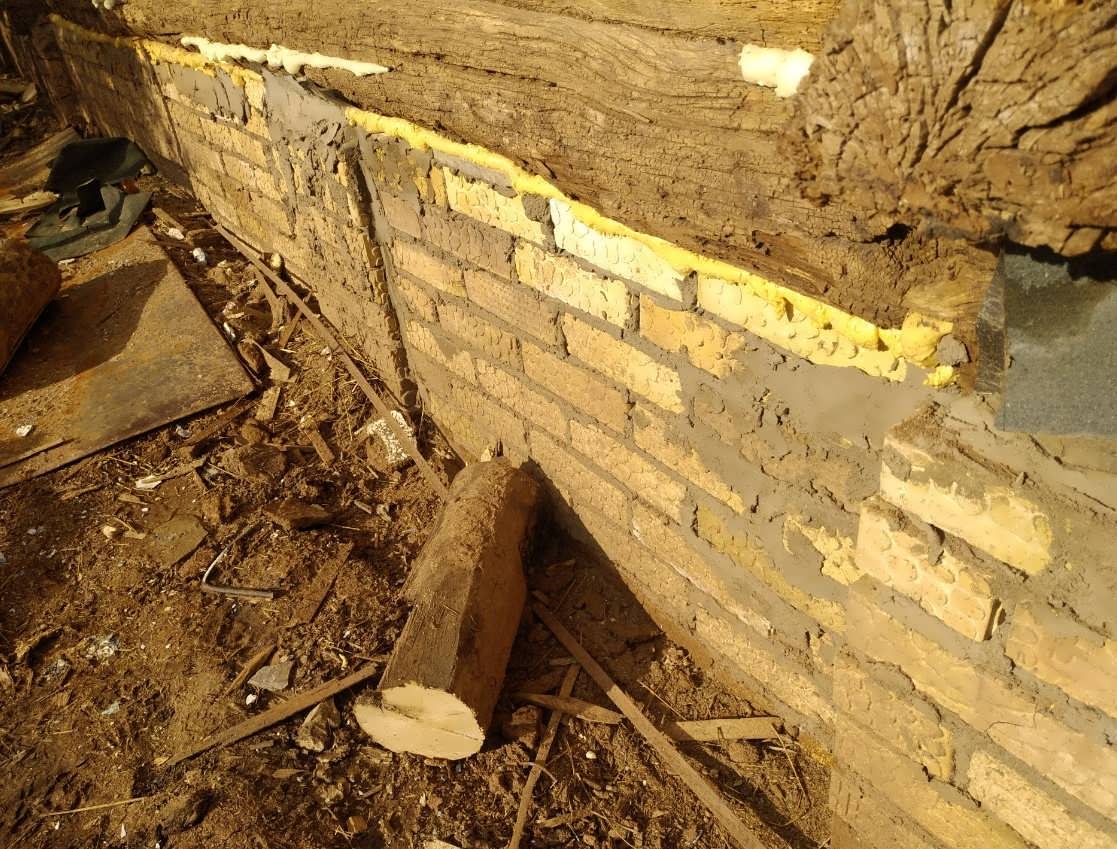 Ремонт деревянного дома: замена нижних венцов — викистрой