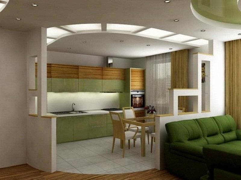 Зонирование кухни (49 фото): как разделить кухонное пространство на две зоны подиумом? как создать кухню с зоной отдыха? разделение пространства барной стойкой