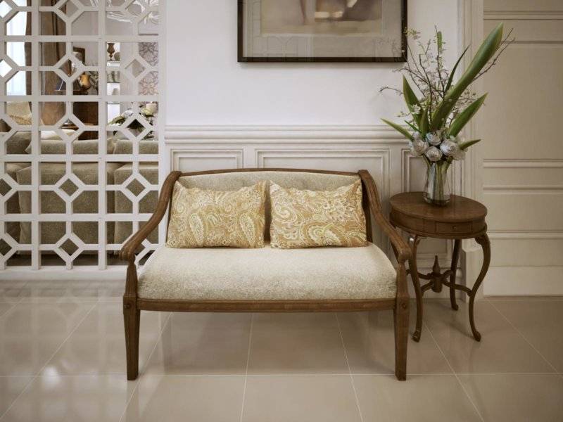 Диван в прихожую (56 фото): диванчик в современном стиле, диван-тумба с местом под обувь, узкий и небольшой кованый, деревянный, идеи дизайна