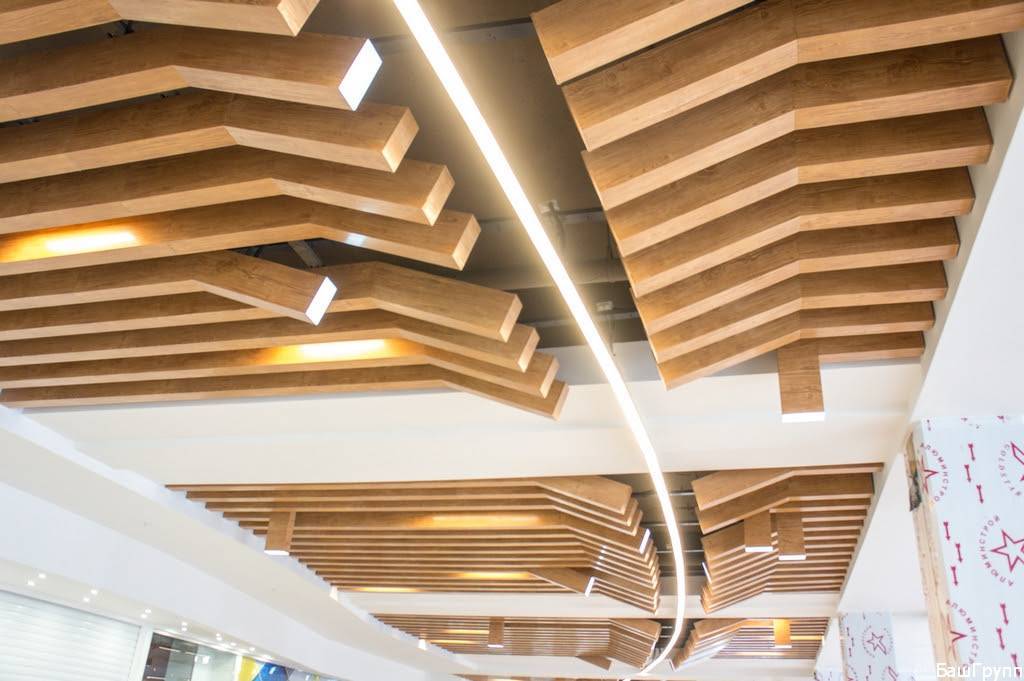 Реечный потолок бард — особенности и технология монтажа