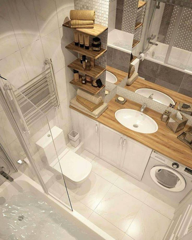 Практические идеи для ванной комнаты на 2 кв.м