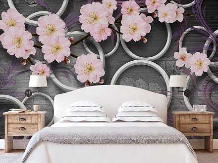 Фотообои белые розы в интерьере гостиной. обои с розами для стен. значения и стилистика цветов
