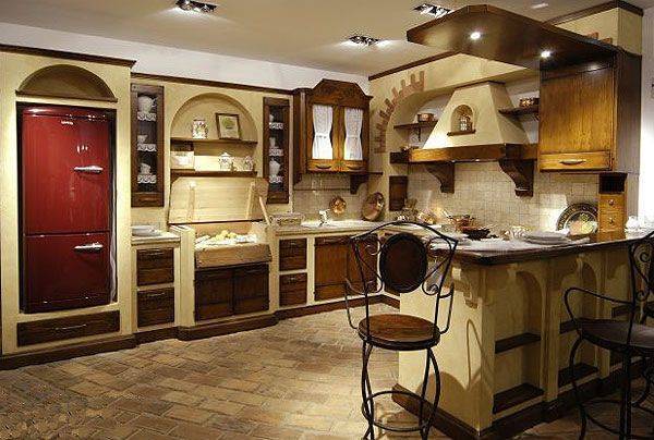 Кухня в итальяснком стиле: дизайн интерьера и другие особенности + фото