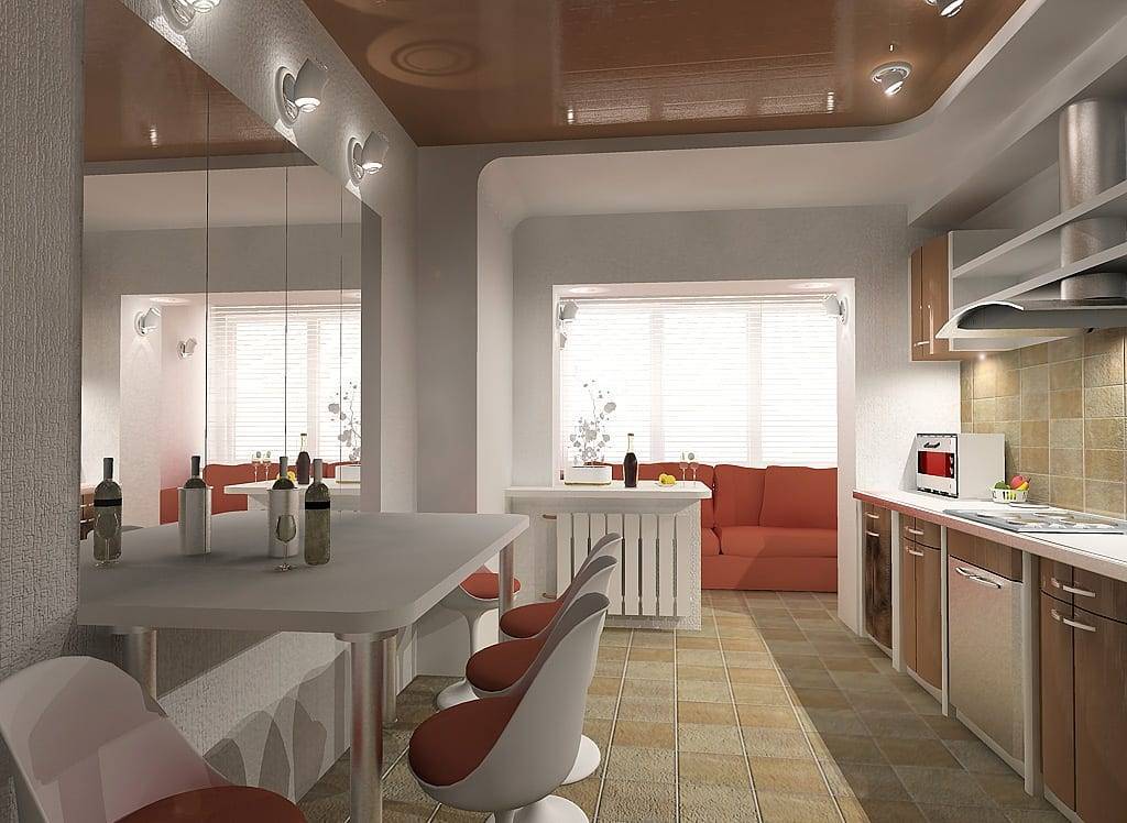 Кухня, совмещенная с балконом: 6 советов по дизайну - строительный блог вити петрова