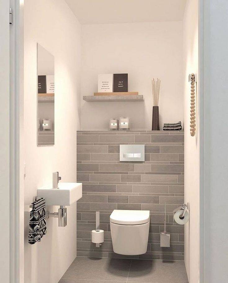 Дизайн туалета в квартире: 21 фото, варианты с раковиной и инсталляцией