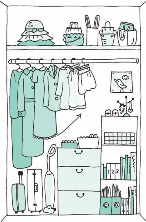 Как навести порядок в шкафу
