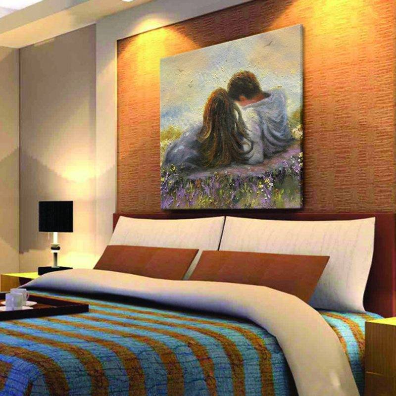 Картины в спальню над кроватью по фен шуй (12 фото)