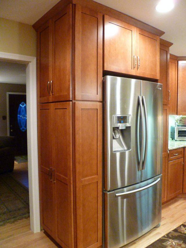 Шкаф под встроенный холодильник. как правильно спроектировать?