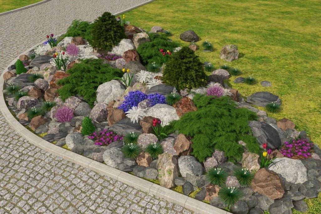 Рокарий своими руками: советы по выбору камней и растений. топ-115 фото идей ландшафтного дизайна