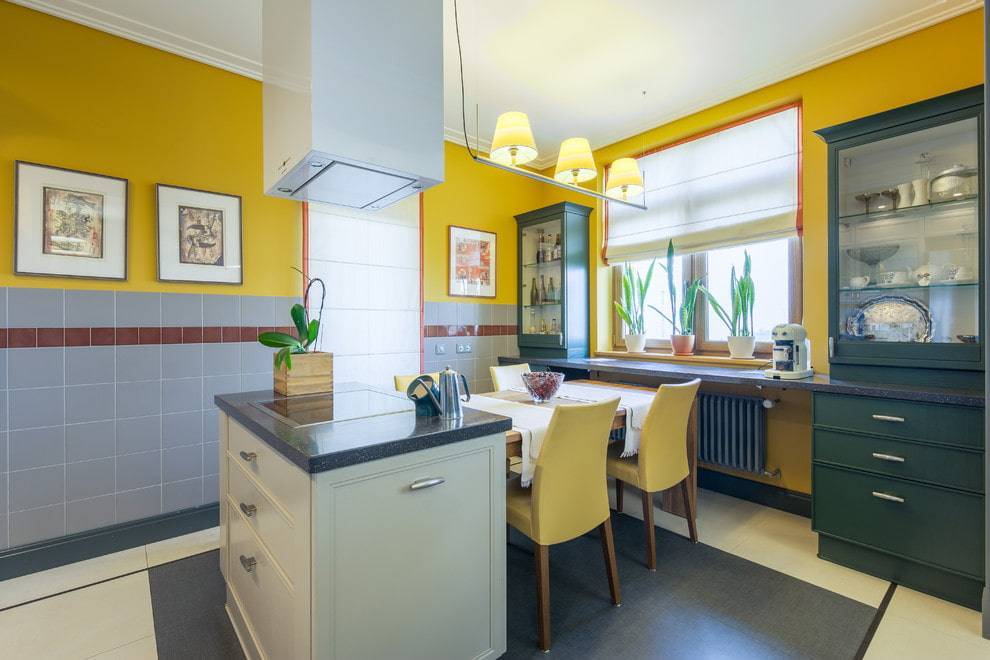 100 лучших идей: сочетание цветов в интерьере кухни на фото