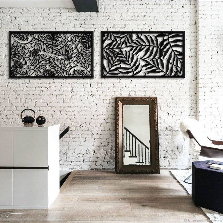 Декоративное панно на стене своими руками +75 фото - «декор» » «дизайна интерьера»