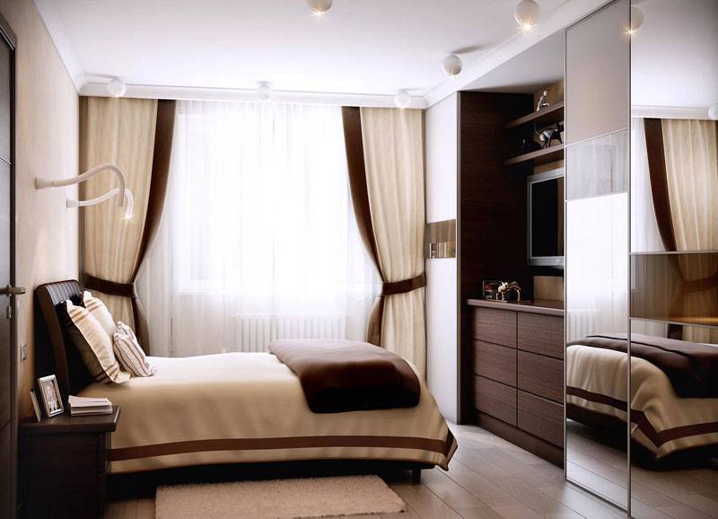 Дизайн маленькой спальни (185 фото): интерьер малогабаритной спальни и идеи оформления