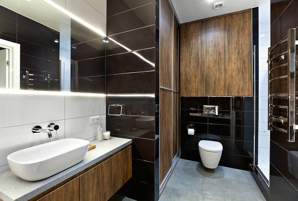 Ванная в стиле «минимализм» (34 фото): дизайн маленькой ванной комнаты, интерьер в стиле «эко-минимализм»
