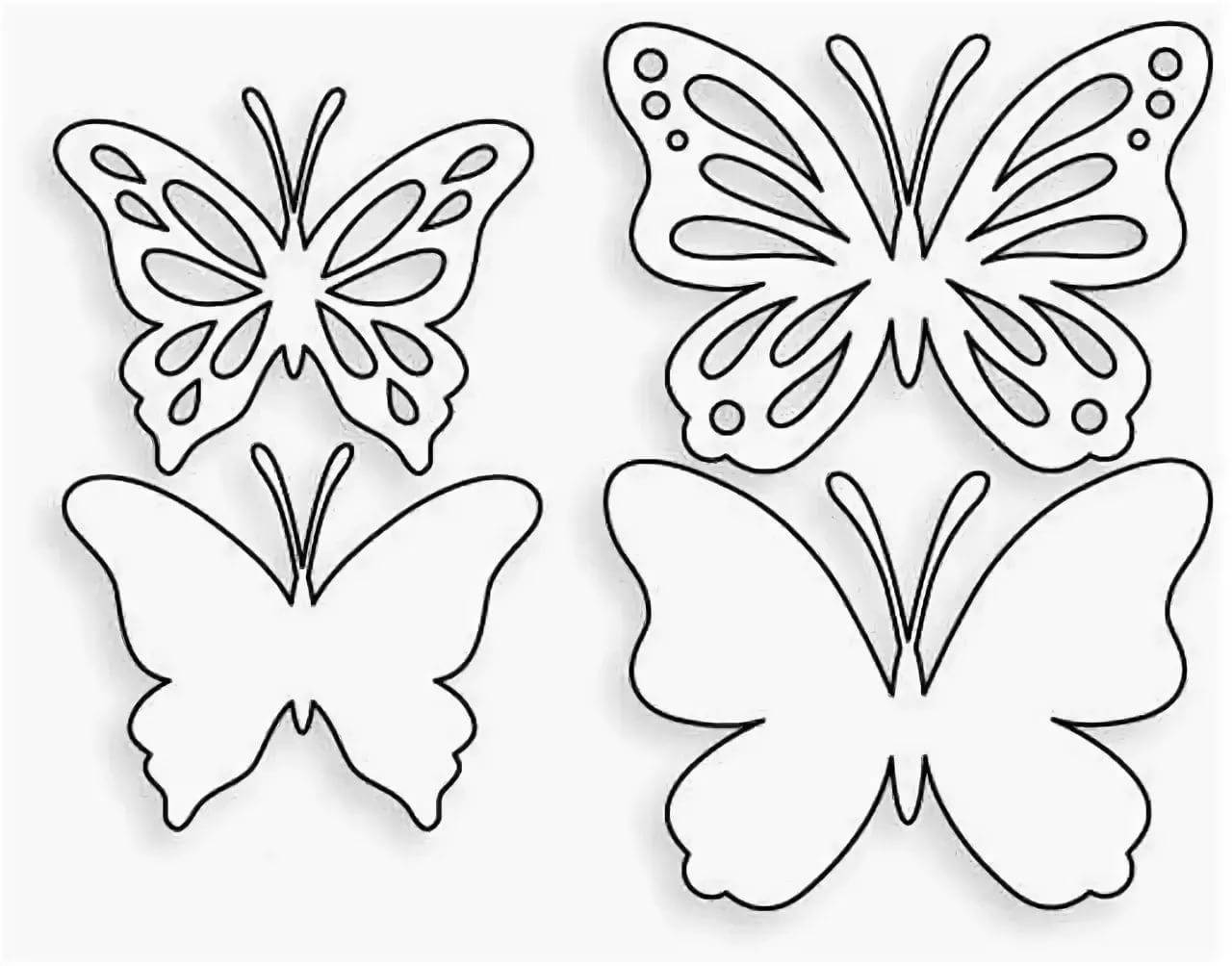 Как из бумаги сделать бабочку своими руками на стену: шаблоны, трафареты для распечатывания и вырезания, фото. как сделать красивую бабочку из бумаги оригами, летающую, снежинку, аппликацию, панно, ажурную для украшения интерьера?