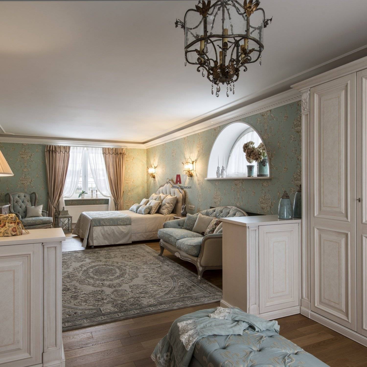 Спальня в английском стиле 47+ фото аристократического дизайна