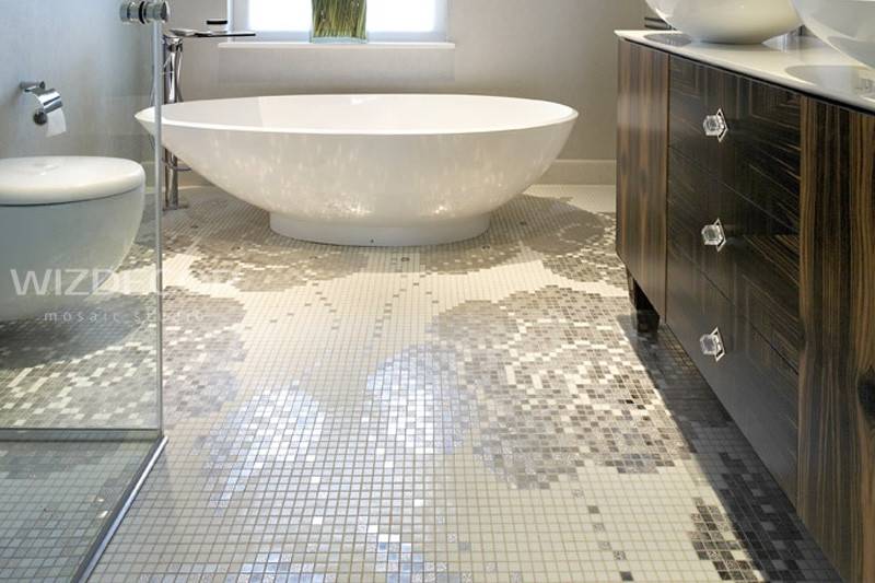 Плитка на пол в ванной — советы как правильно подобрать, уложить и оформить напольное покрытие плиткой