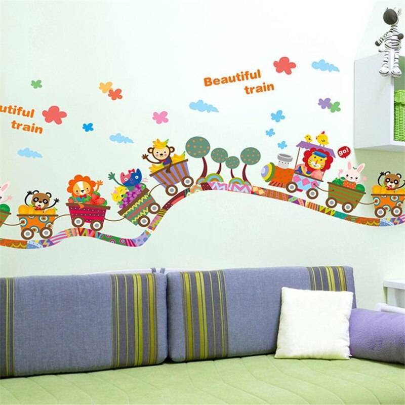 65 идей оформления стен в детской комнате - happymodern