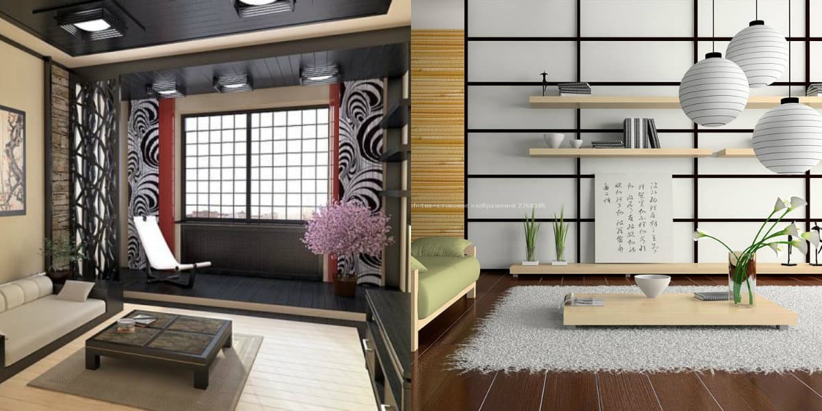 Дизайн интерьера спальни в японском стиле