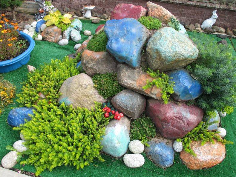 Декоративные камни для ландшафтного дизайна