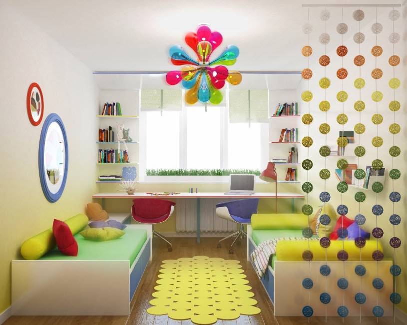 Интерьер детской комнаты: 111 фото и 7 идей