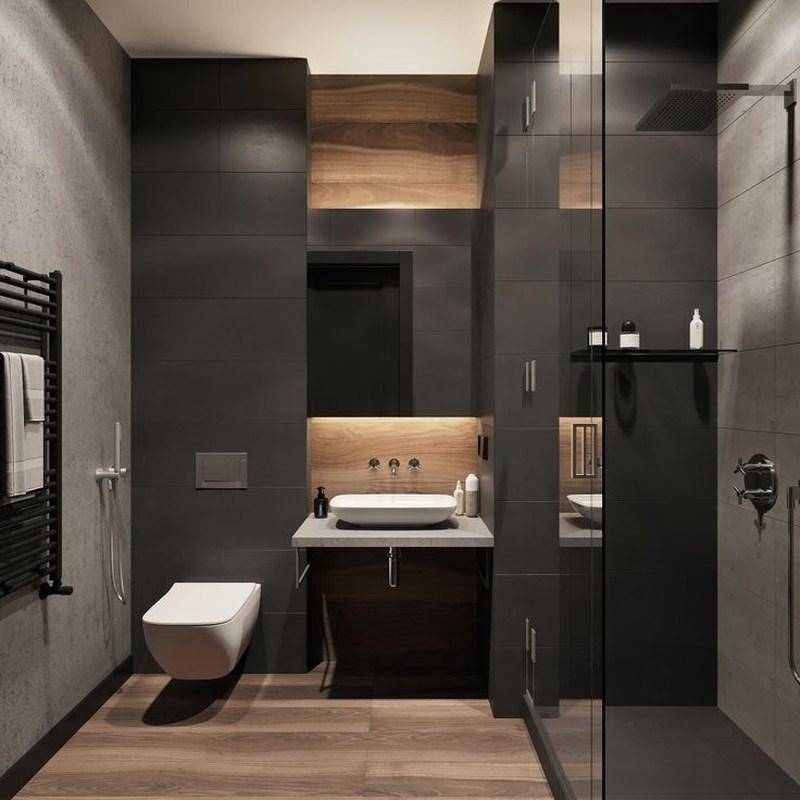 Санузел в разных стилях (56 фото): лофт и скандинавском, классическом и английском, прованс и минимализм, маленький туалет с душем в современном стиле