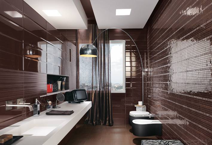 Коричневая ванная комната - 50 фото идей уютного дизайна
