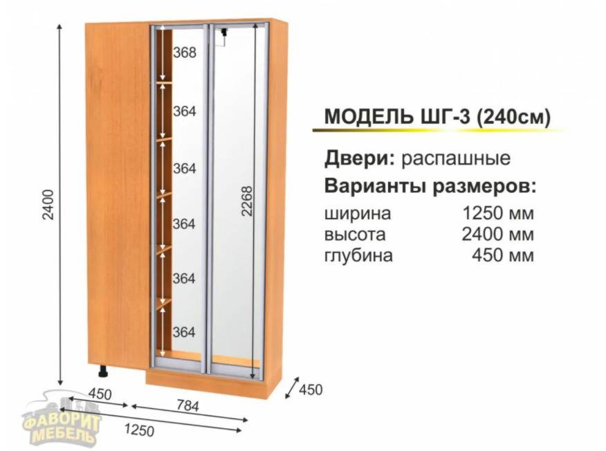 Глубина шкафов для прихожей (13 фото): шкафы глубиной 20-25 см и 30-35 см, 36-40 см и 50-60 см, другие варианты
