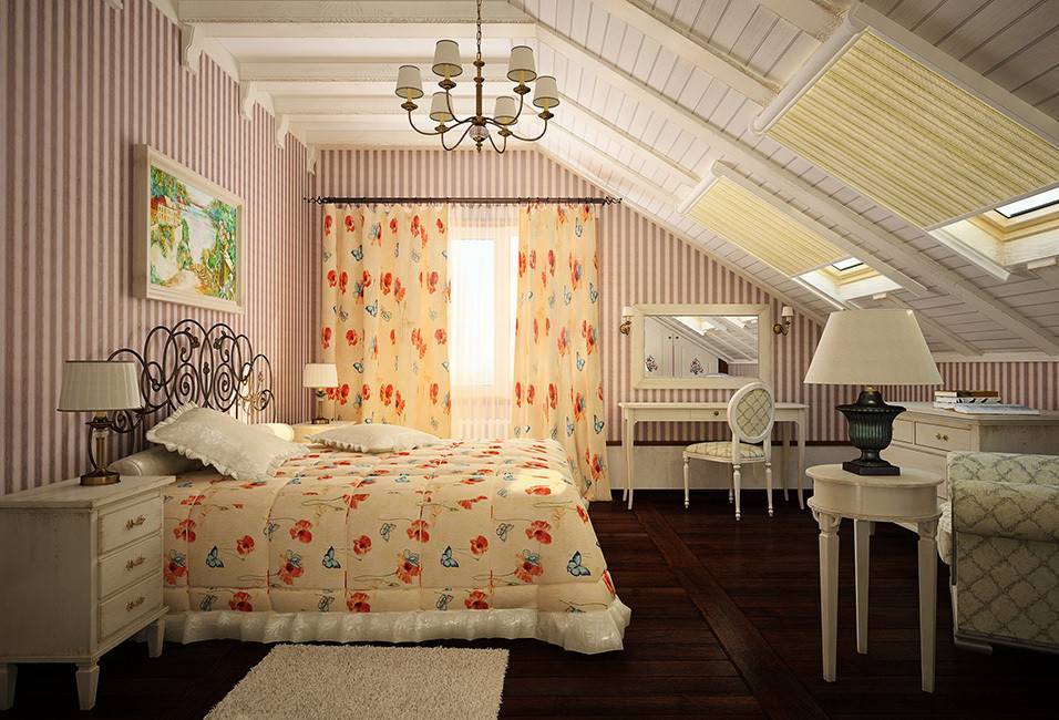 Спальня в стиле прованс: красивые варианты дизайна (120 фото новинок)