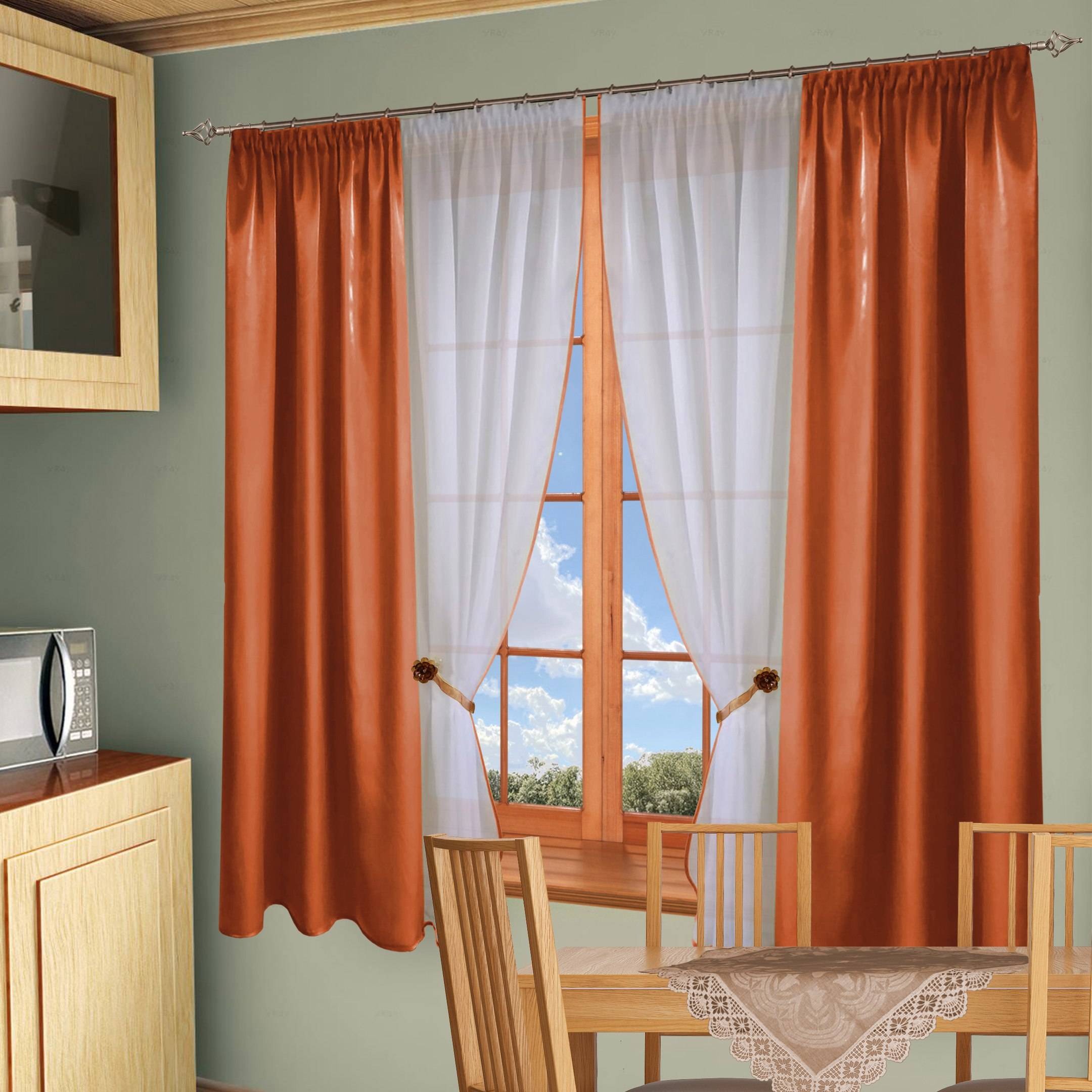 Лучшие короткие шторы в спальню до подоконника, обзор и советы