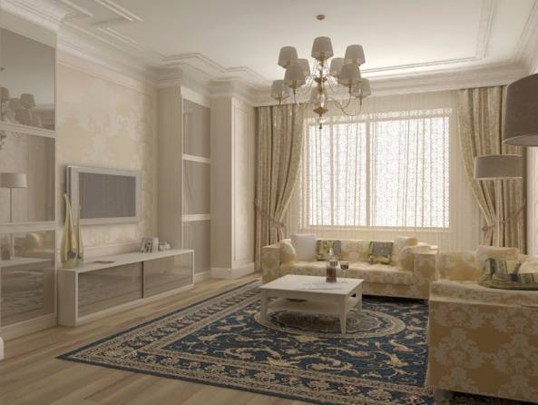 Гостиная в современном классическом стиле: правила оформления интерьера, как подобрать мебель и выбрать освещение, как совместить с кухней, идеи дизайна на фото