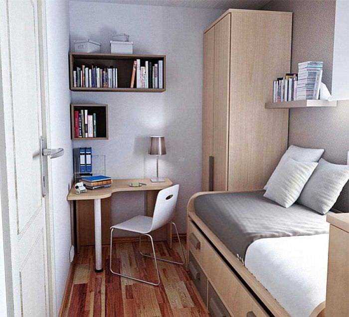 Интерьер комнаты в общежитии: фото дизайна для семьи