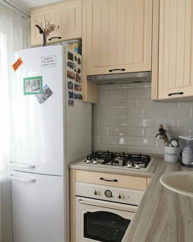 Ремонт кухни 6 кв.м в хрущевке - 32 фото до и после