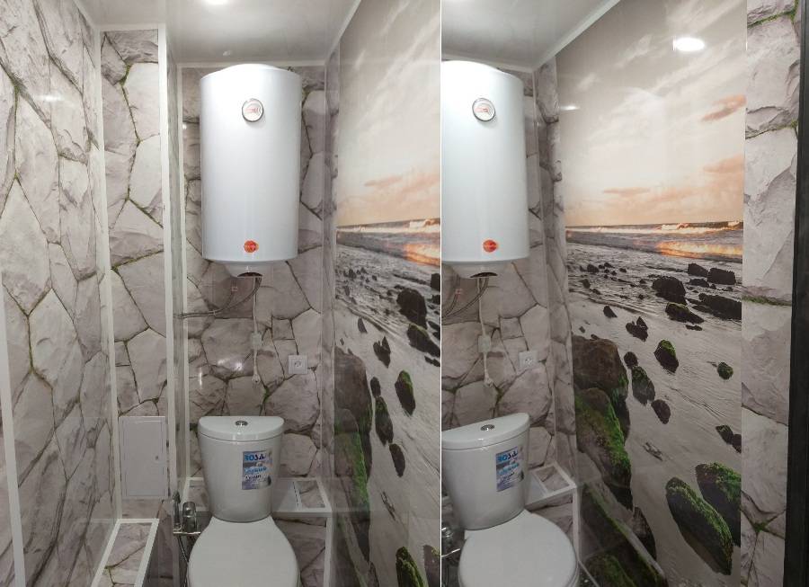 Отделка туалета пластиковыми панелями: пошаговая инструкция отделки своими руками