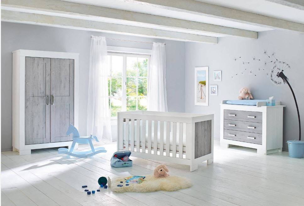 Детская комната для новорожденного мальчика и девочки, как украсить комнату к рождению сына или дочки, что должно быть
 - 37 фото