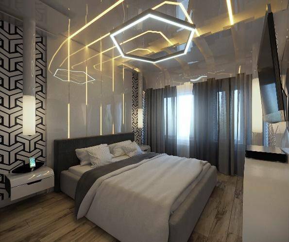 Современный интерьер спальни (120 фото) - лучшие идеи дизайна 2020 года
