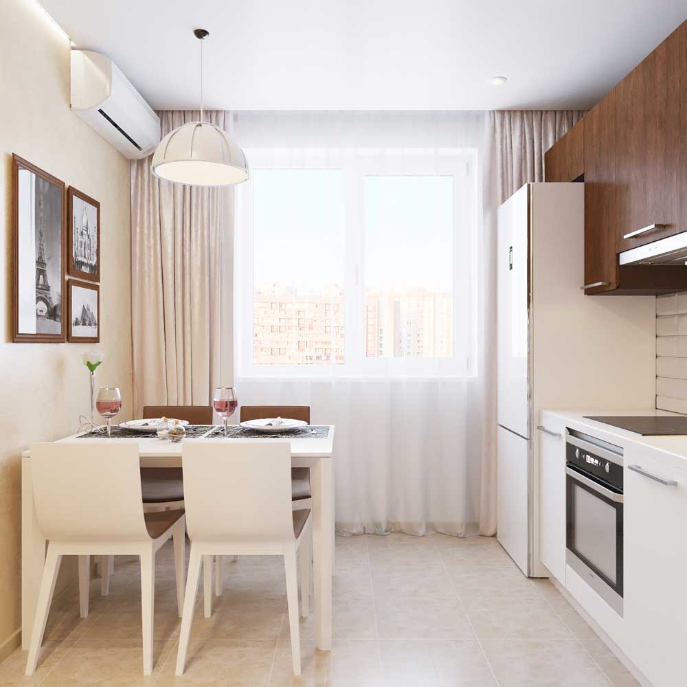 Кухня 9 кв. метров: 10 дизайн-советов и 25 фото современных интерьеров